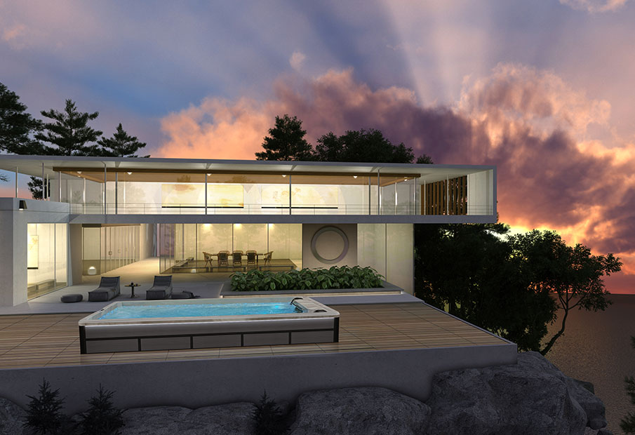 a New Custom Swim Spa