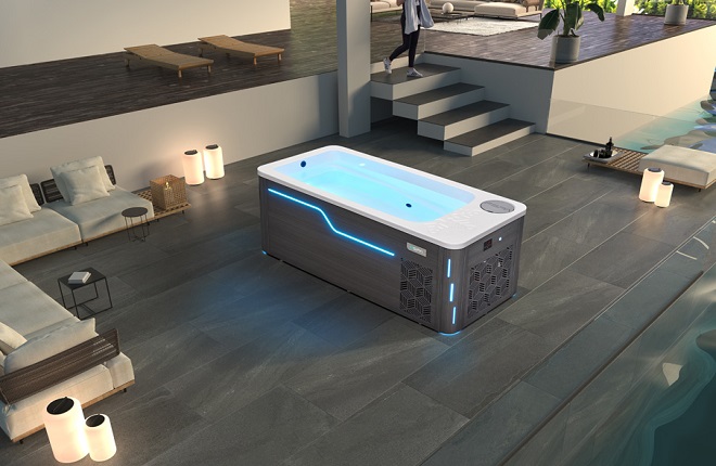 the Acrylic Integrated Swimming Pool